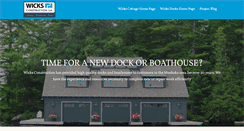 Desktop Screenshot of dockbuildersmuskoka.com